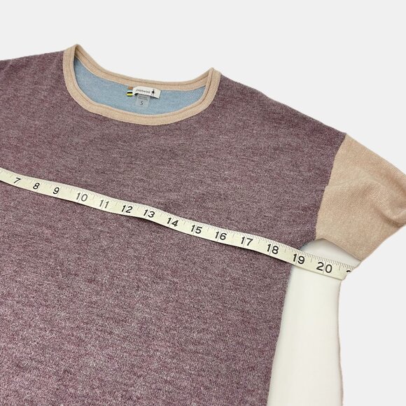 Smartwool Shadow Pine Colorblock Merino Wool Sweater - Picture 8 of 11